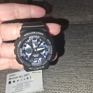 Baby G-Shock Casio Black and Blue Digital Watch
